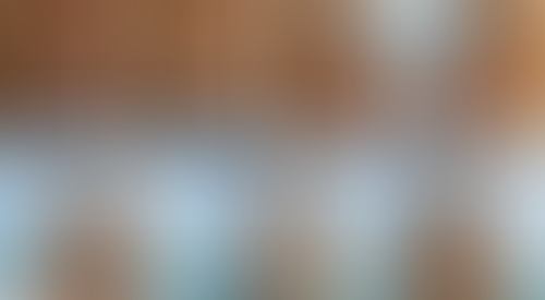Blurred content preview