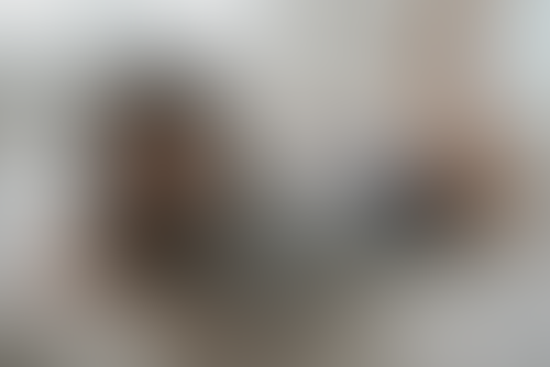 Blurred content preview
