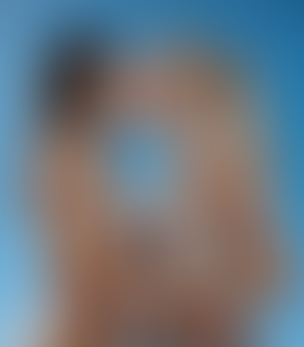 Blurred content preview